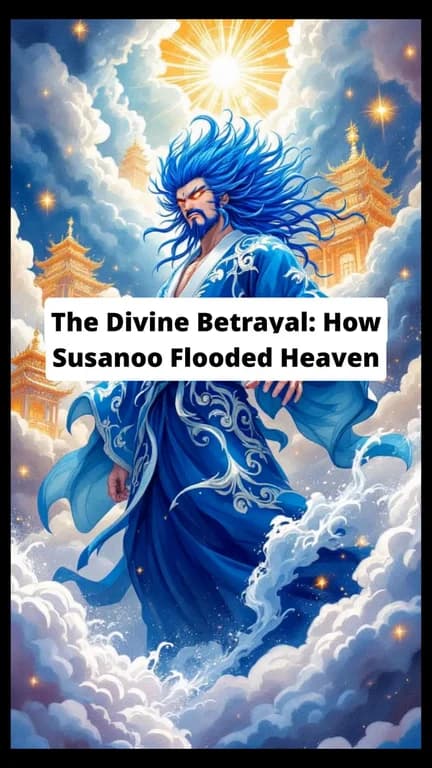 Example output: How Susanoo flooded heaven